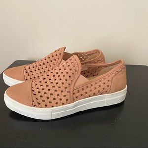 Seychelles pointed toe slip on woven sneakers